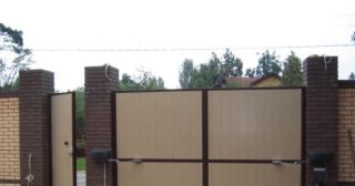 Купить распашные ворота автоматические Скопин, цена от 3787 руб.