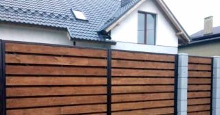 Купить распашные ворота деревянные Скопин, цена от 2750 руб.