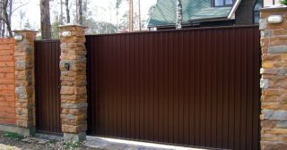 Купить откатные ворота консольные Скопин, цена от 2802 руб.